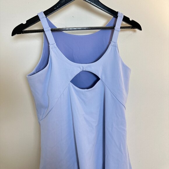 SPANX SPANXshape Get Moving High Neck Dress in Hydrangea Size Medium - Picture 8 of 10